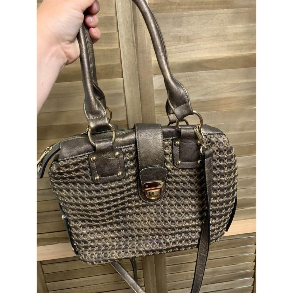 Unbranded Satchel Purse Bag With Cross Body Shoulder Strap - Picture 2 of 4